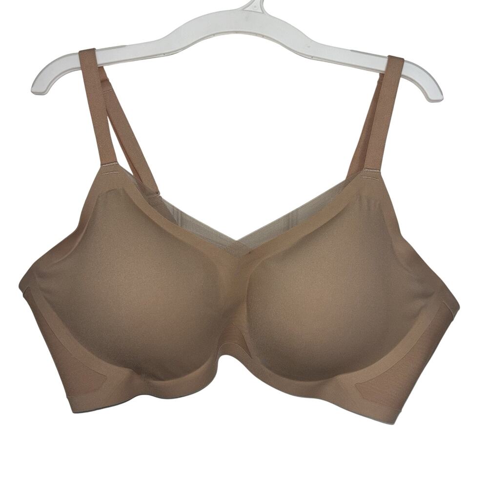 HoneyLove Lifter Crossover Wireless Bra Beige XL Pads Included